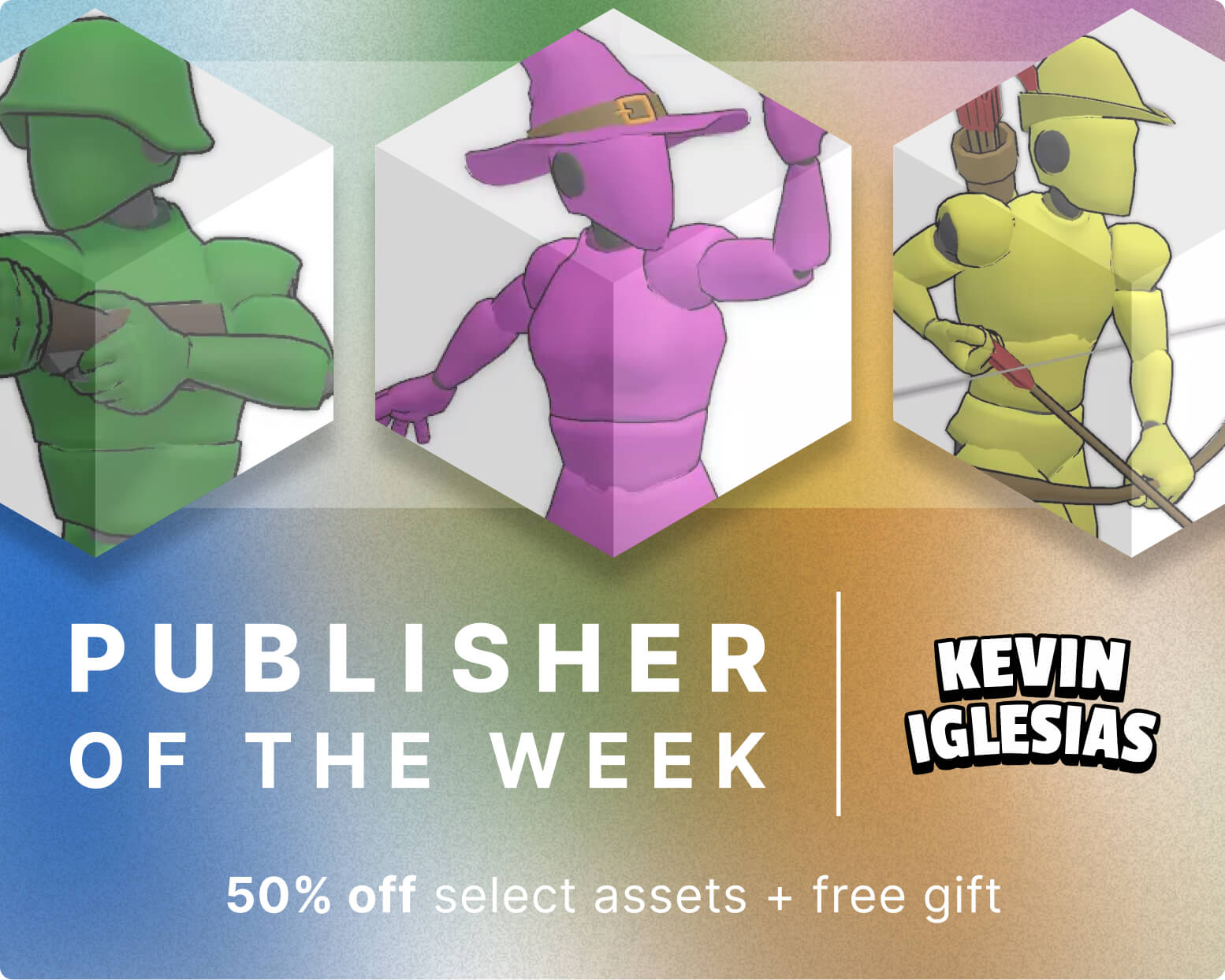 Kevin Iglesias　対象アセットが50% OFF、さらに無料ギフトもプレゼント　期間：2月6日(1AM)～2月13日(1AM)